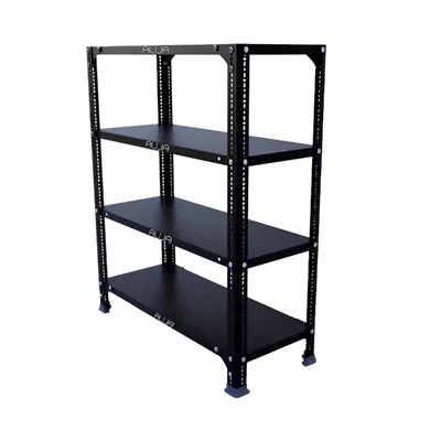 Alija 36 x 29 x 12 Inch 4 Shelves Multipurpose Storage Rack (24 Gauge Shelves & 18 Gauge Angle)
